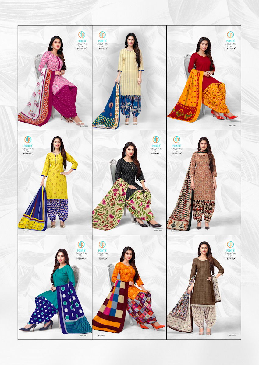 Deeptex Nayanthara 3 Ready Made Regular Wear Pure Cotton Dress Collection